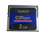 2GB Apacer Cfast Extended Temperature Sata Industrial Slc Flash Memory Card. Fixed Price $50.00.