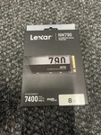 Lexar 8TB NM790 Ssd Pcie GEN4 Nvme M.2 2280 Internal Solid State Drive. Fixed Price $1150.00.