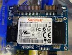 Sandisk 64GB Internal Mlc Sata 6GBPS Half-slim (SD6SA1M-064G-1011) Ssd. Fixed Price $60.00.