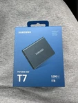 Samsung T7 1TB Usb-c Portable External Ssd 1050MB/S Blue MU-PC1T0T/AM. Fixed Price $184.95.