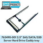Lot 763490-001 2.5 Sas/sata/ssd Server Hard Drive Caddy Tray Hpe Storeserv. Fixed Price $20.00.