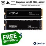 Crucial T500 Heatsink Nvme 500GB-4TB Internal Ssd 7400MB/S Tlc Laptop Pc PS5. Fixed Price $393.54.