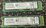 Samsung (lot Of 2) 512GB Pcie Nvme M.2 Sata Ssd MZVLB512HMJP-000D1 MZ-VLW512A. Fixed Price $124.99.
