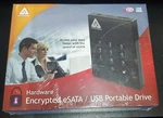 Apricorn Aegis Padlock Pro 1TB A25-PLE256-1000 Esata Usb Aes Encryption. Fixed Price $100.00.