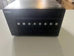 Qnap TS-859 Pro+ 8-BAY Nas 1GB Ram Atom D510 4X 1.8GHZ Dual Gigabit Lan. Fixed Price $346.93.