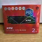 2 Tb Xpg Gammix S70 Blade - Pcie GEN4 Solid State Drive (ssd) 7400/6800 Mb/s. Fixed Price $285.00.