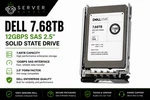 Dell 7.68TB 12GBPS Sas 2.5" Solid State Drive - 84C40 GT7GT 5XD2F. Fixed Price $1449.99.