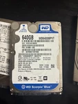 Western Digital 640GB WD6400BPVT 5400RPM 2.5" Sata Laptop Hdd Hard Drive. Fixed Price $8.00.