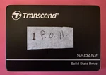 Transcend 256GB 2.5" SATA3 TS256GSSD452K Only One Power Hours. Fixed Price $35.00.