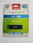 Maxell 16GB High Speed Usb 2.0 Flash Drive 360 Series 503206 New. Fixed Price $13.49.