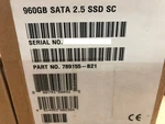 Hp 789155-B21 789361-001 960GB 6G Sata Read Intensive Sff 2.5 Sc Sdd Retail Nob. Fixed Price $685.00.