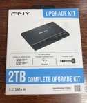 Pny 2TB 2.5" Sata Iii Complete Upgrade Kit - Brand New Sealed In Box. Fixed Price $237.49.