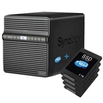 Synology DS423 Diskstation Nas 4-BAY 3.5/2.5" Lan Usb-a With Ssd 8TB (4X2TB). Fixed Price $1157.62.