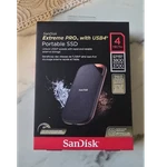 SDSSDE82-4T00-G25 Sandisk Extreme Pro USB4 Portable 4TB, 3800MB/S. Fixed Price $800.00.