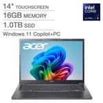 Acer Aspire 14" Ai Copilot+pc Laptop Core Ultra 5 226V Gen Arc 16GB 1TB Refurb. Fixed Price $574.99.