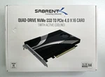 Sabrent EC-P4BF Quad-drive Nvme Ssd To Pcie 4.0 X 16 Card With Active Cooling. Fixed Price $87.46.