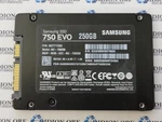 Samsung Evo 250GB 2.5" Sata Ssd MZ-750250, Grade B, Sku 24339. Fixed Price $33.99.