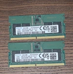 Samsung (1X8GB) Ram DDR5 4800MHZ Sodimm Laptop Memory. Fixed Price $54.98.