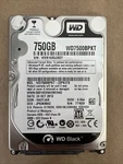 Lot (16) Western Digital Black WD7500BPKT Gb 2.5" Sata Ii Laptop Hard Drives. Fixed Price $265.00.