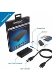 Sabrent Ec-ukms Drive Enclosure External Black 1 Total Bay Mini-sata. Fixed Price $16.99.