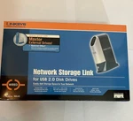 New Sealed Linksys NSLU2 Network Storage For Usb 2.0 Disk Drives Nas Cisco. Fixed Price $49.99.