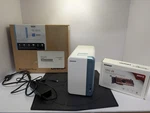 Qnap Nas TS-251D + 16GB Ram (QM2-2S) 2X M.2 850 Evo Ssds 24TB Ironwolf. Fixed Price $900.00.