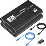 4K 1080P 60FPS Hdmi To Usb 3.0 Video Capture Card For PS4/PC/OBS Nintendo Switch. Fixed Price $21.99.