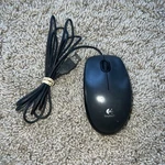 3K Logitech M100 Wired Usb Mouse, 3-BUTTONS, Ambidextrous Pc, Mac, Laptop Black. Fixed Price $9.99.