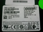 Samsung PM881 512GB Solid State Drive (ssd),(model: MZ-7LH5120). Fixed Price $50.00.