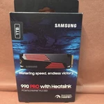 Samsung 990 Pro 1TB M.2 Nvme Internal Ssd Black (MZ-V9P1T0CW. Fixed Price $184.90.