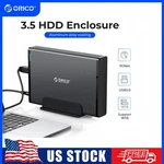 Orico 3.5" Sata Usb 3.0 Hard Drive Disk External Enclosure Aluminum Case Ssd. Fixed Price $22.61.