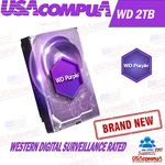 Western Digital Wd 2TB Hdd 3.5" Hard Drive 5400 Rpm 64MB For Surveillance Dvr. Fixed Price $119.99.
