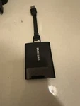 Samsung T1 Portable 250GB Usb 3.0 External Ssd (MU-PS250B/AM). Fixed Price $75.00.