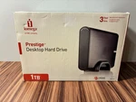 Iomega Prestige Desktop Hard Drive Hi-speed Usb 2.0 Sku# 34919 Tb New Sealed. Fixed Price $39.99.