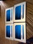 Lot Of 4 Grade A-b/smart Pass Crucial BX300 120 Gb Solid State Drives. Fixed Price $79.00.