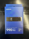 Samsung 990 Evo Plus 1TB M.2 Nvme Internal Ssd Black (MZ-V9S1T0B/AM) Sealed. Fixed Price $219.99.