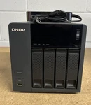 TS-421 Qnap Bay Nas 1GB Memory With Psu Cable Fully Tested. Fixed Price $305.84.