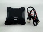 Adata 256GB External Ssd Usb 3.0 Portable Rugged Drive Black Tested Working. Fixed Price $49.99.