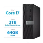 Dell Desktop Computer I7, Up 64GB Ram 2TB Ssd, Windows 11 Or 10, Wifi. Fixed Price $709.95.