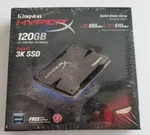 Kingston Hyperx 3K SH103S3/120G 2.5" Sata Iii Mlc Ssd Solid State Drive Sealed. Fixed Price $49.95.