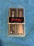 Kingston Fury Beast 64GB (2 X 32GB) PC4-25600 (DDR4-3200) Udimm KF432C16BBK2/64. Fixed Price $500.00.