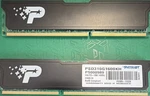 Patriot 16GB (2X8GB) DDR3 Dimm PC3-12800 1600MHZ 240-PIN PSD316G1600KH. Fixed Price $23.45.