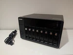 TS-869 Pro Qnap Bay Desktop Nas Fully Tested + Power Cord Great Condition. Fixed Price $437.26.