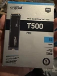 Crucial Pro 1TB Pcie 4.0 Nvme M.2 2280 Gaming CT1000T500SSD8 Open Box. Fixed Price $169.99.