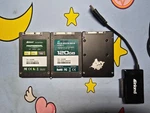 Lot Of 3 Mixed Brand 128G Ssd 2.5" Sata All Tested Good 85% Health & Above. Fixed Price $45.99.