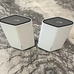 Netgear Wireless Orbi Pro 6 SXR80 Router And SXS80 Satellite Set.. Fixed Price $200.00.
