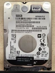 Gb Western Digital Black WD5000LPLX 2.5" WX61A368TKX2 Sata 7200RPM. Fixed Price $20.25.