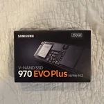Samsung 970 Evo Plus 250GB Nvme Pcie 3.0 X4 M.2 2280 Internal Ssd MZ-V7S250B. Fixed Price $128.00.
