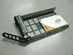 Intel 2.5 Inch 353 Series 240GB SSDSC2BW240H6 With Dell 3.5 Sas Hdd Caddy. Fixed Price $25.06.