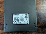 Kingston 240GB Internal 2.5" Solid State Drive (SQ500S37/240G). Fixed Price $22.00.